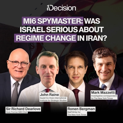 MI6 Spymaster: Was Israel Serious About Regime Change in Iran? (Ft. Ronen Bergman & Mark Mazzetti) cover