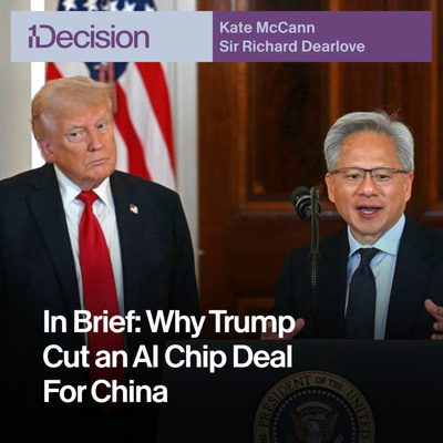 Why Trump Let Nvidia Sell AI Chips To China - One Decision