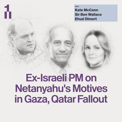 Ex-Israeli PM on Netanyahu's Motives in Gaza, Qatar Fallout cover